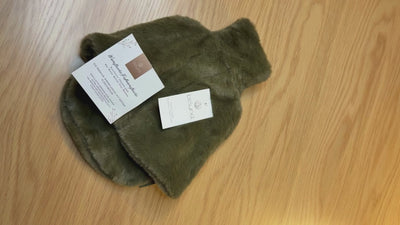 belund. Original Fußwärmer extra dicker Plüsch und super weiches Kunstfell mit sehr stabilen PVC Wärmflasche auslaufsicher und zertifiziert. Mit Betriebsanleitung. Die beste Fußwärmflasche deutschlands. 